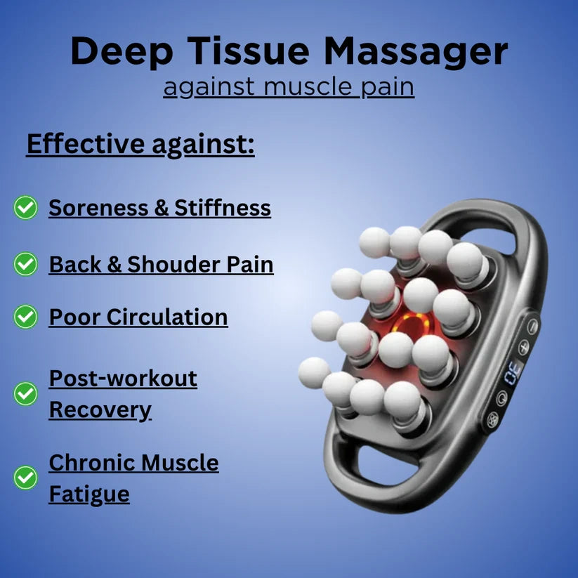 16 Heads Deep Tissue Massager