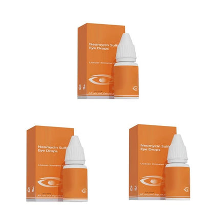 🐾 Pet Antibacterial Eye Drops – Gentle Eye Care & Tear Stain Cleaner for Cats & Dogs