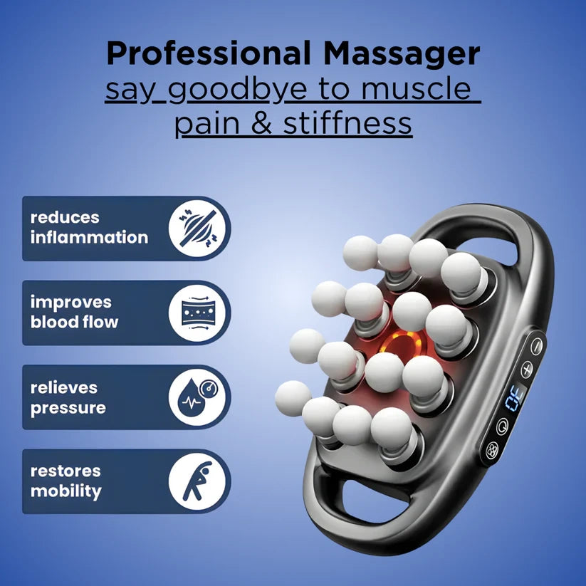 16 Heads Deep Tissue Massager