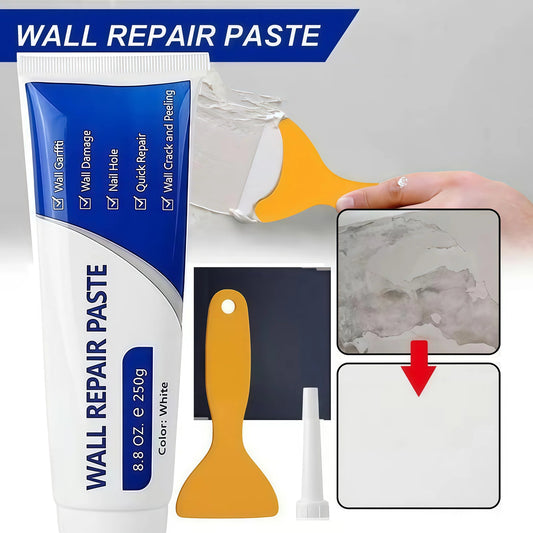 ✨Wall Repair Paste 250g – Fast-Drying Drywall Patch & Concrete Crack Filler